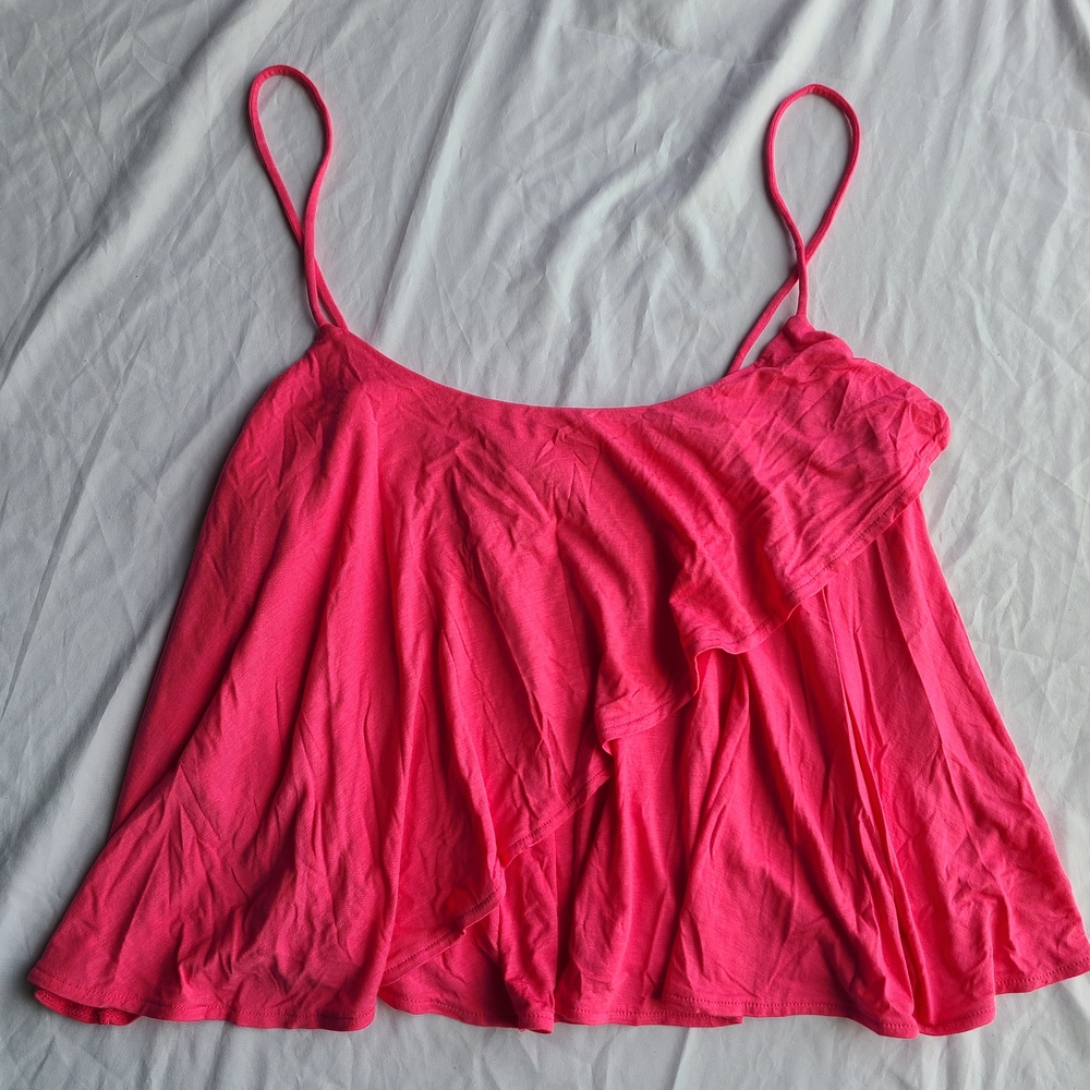 Vicroria Secrets Pink Layered Tank Y2K Barbie Ballet Baddie